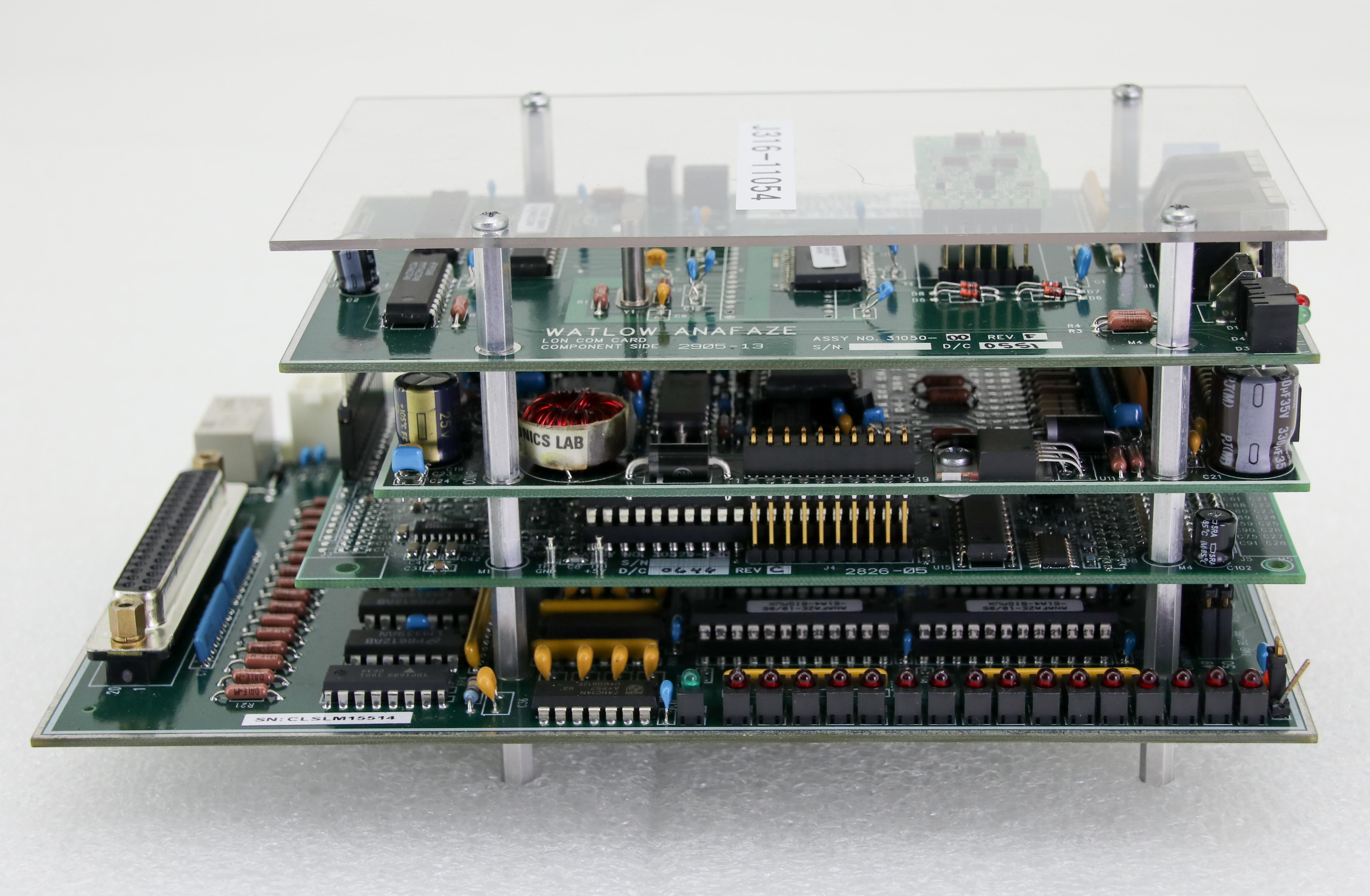 11054 LAM RESEARCH WATLOW ANAFAZE PCB, Z100-31000-910, 31050-00